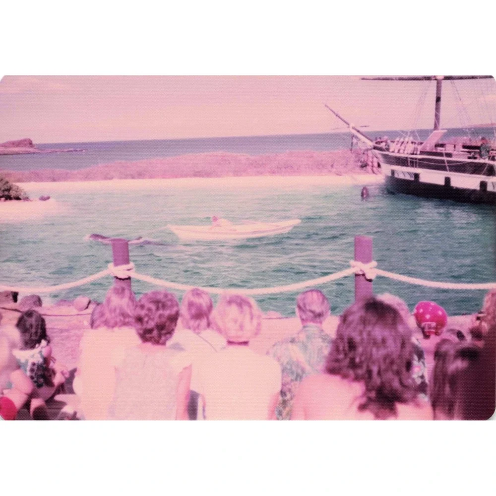 Vintage 1970s Sea Life Park Hawaii Dolphin Show Tall Ship Photo Lot of 17 - Picture 13 of 16